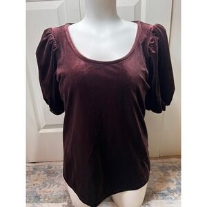 Maurices Velvet Whimsigoth Shirt Size Medium